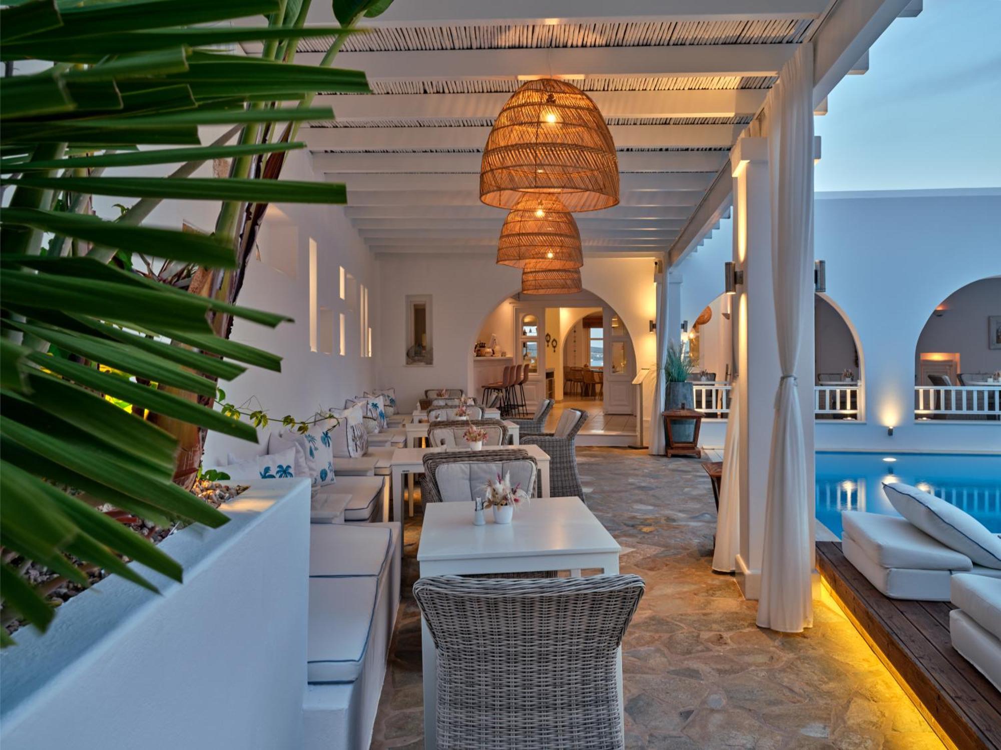 Stelia Mare Boutique Hotel Náousa Eksteriør billede